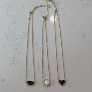 Elisa Pendant Necklace - Gold Necklace Set